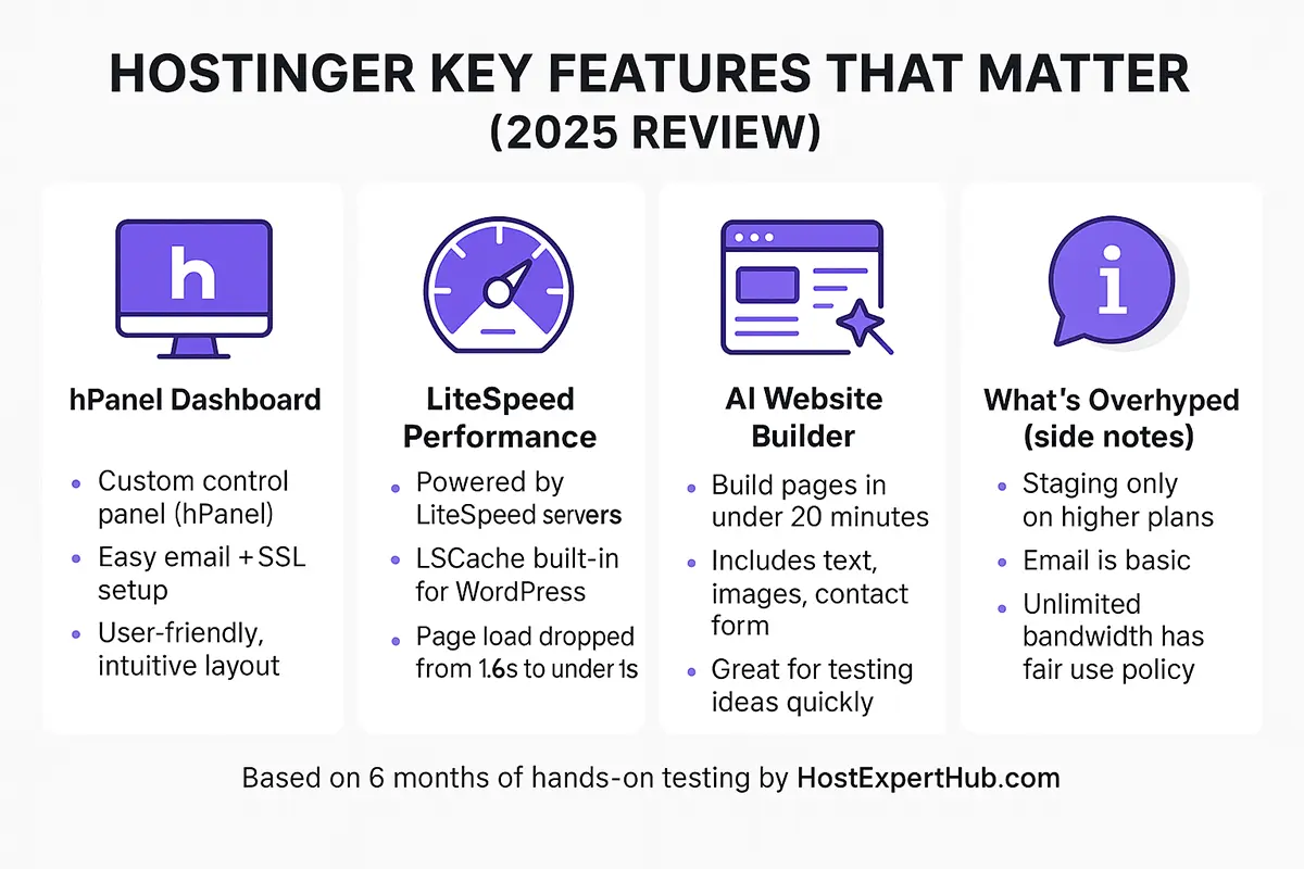 Hostinger Review-Key Features That Stand Out