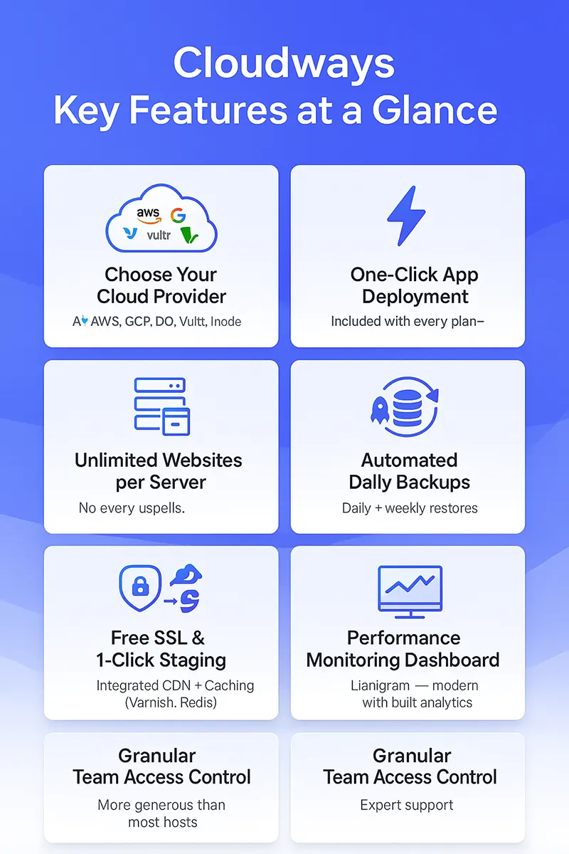 The Features That Make Cloudways Different